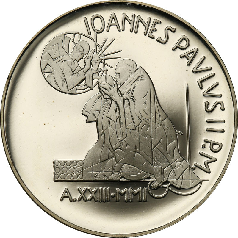 Watykan. 500 lirów 2001 - Jan Paweł II